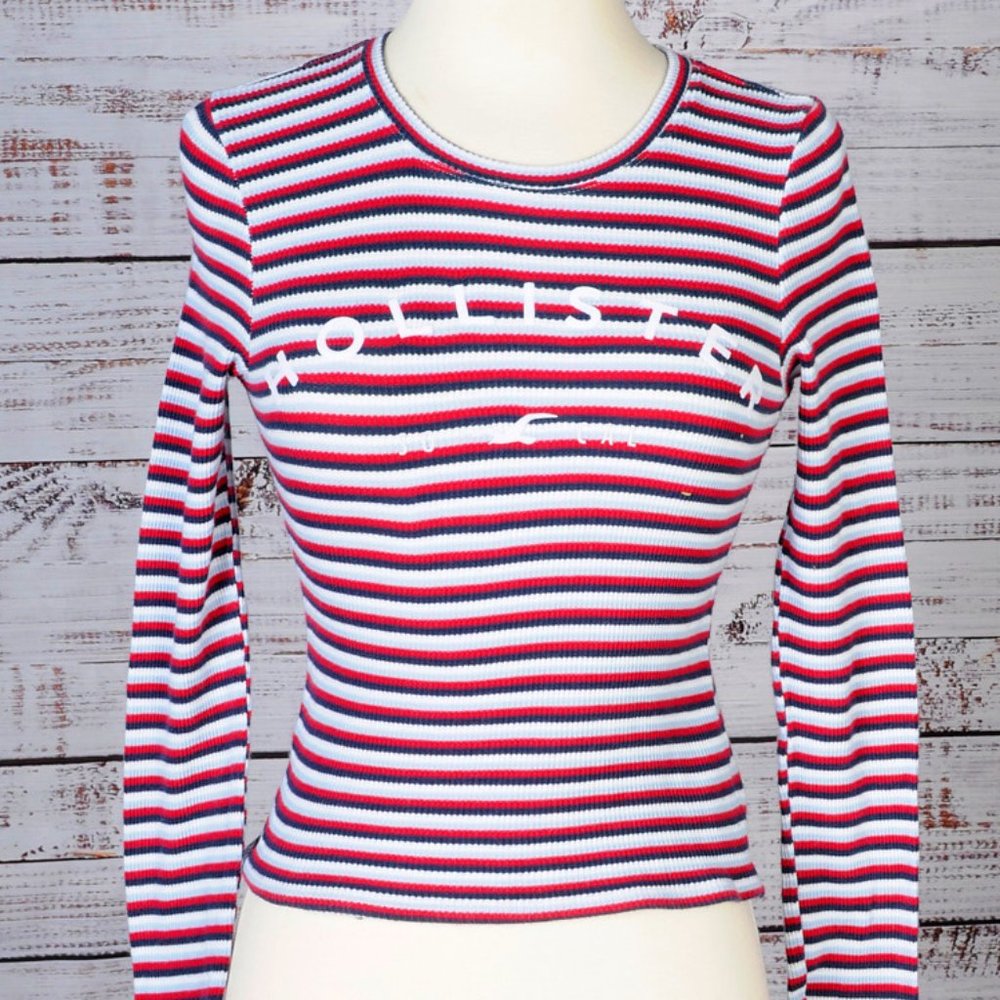 Hollister thermal long sleeve tshirt size xs